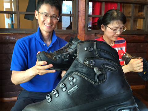 LOWA TIBET WXL GTX 登山靴フィッティング BC穂高